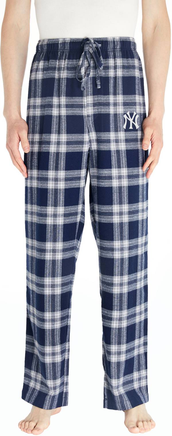 Concepts Sport Men's New York Yankees Navy Accolade Flannel Pants product image
