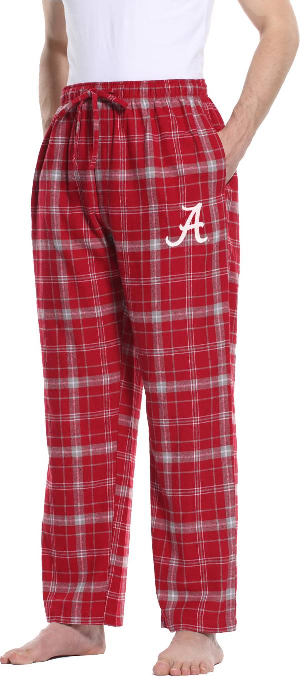 Concepts Sport Men's Alabama Crimson Tide Crimson Ultimate Embroidered Sleep Pants