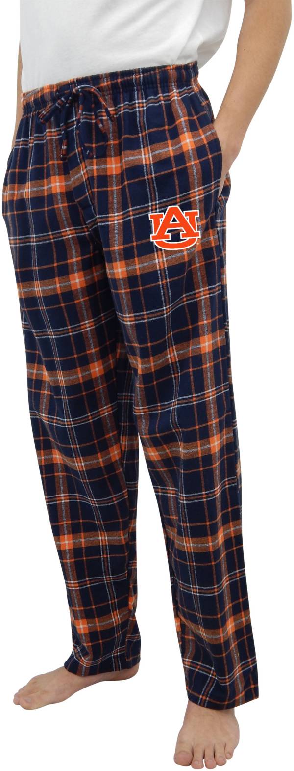 Concepts Sport Men's Auburn Tigers Blue Ultimate Embroidered Sleep Pants