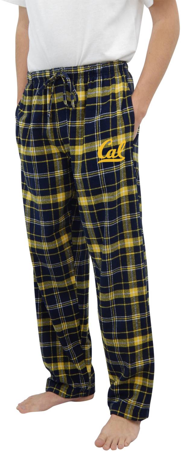 Concepts Sport Men's Cal Golden Bears Blue Ultimate Embroidered Sleep Pants