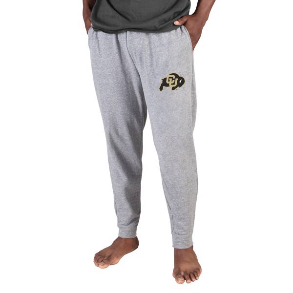 Concepts Sport Men's Colorado Buffaloes Grey Mainstream Cuffed Pants product image