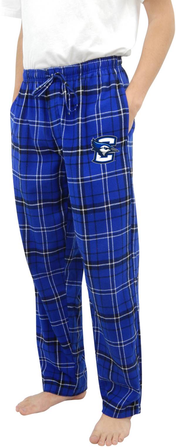 Concepts Sport Men's Creighton Bluejays Blue Ultimate Embroidered Sleep Pants