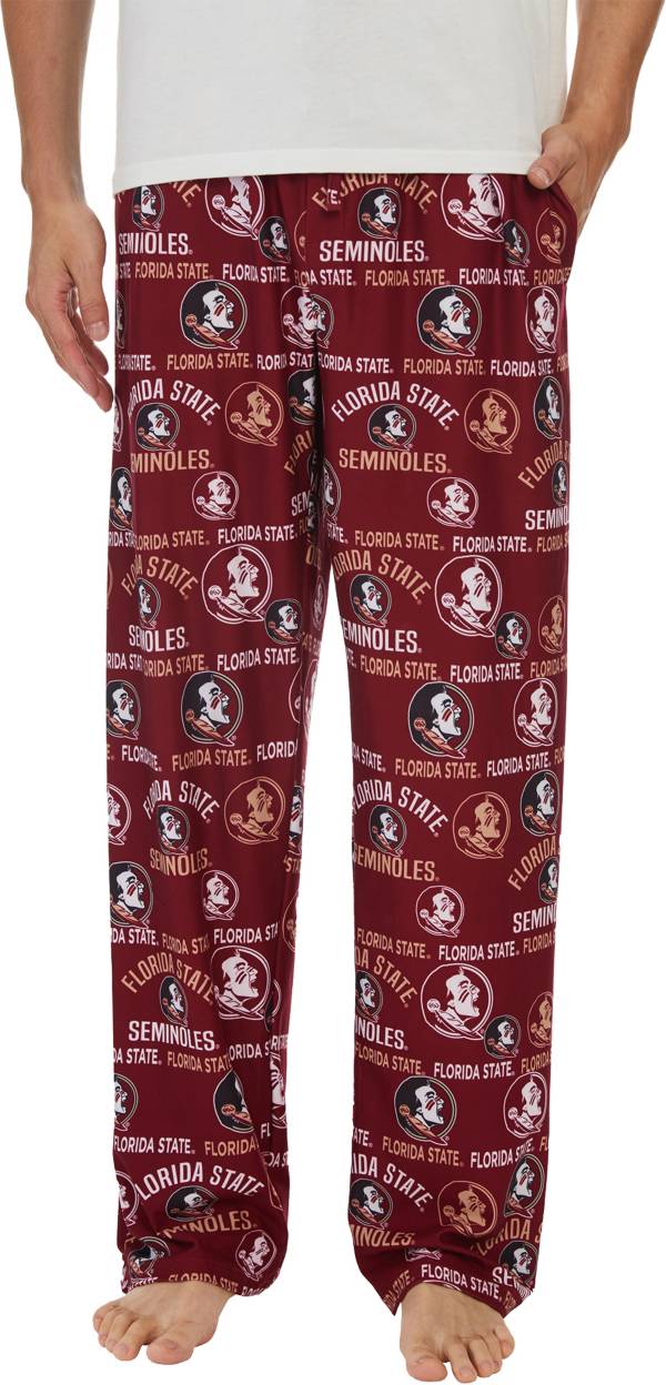 Concepts Sport Men's Florida State Seminoles Garnet Flagship Sleep Pants