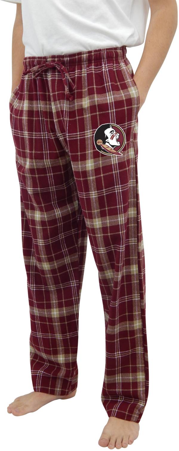 Concepts Sport Men's Florida State Seminoles Garnet Ultimate Embroidered Sleep Pants