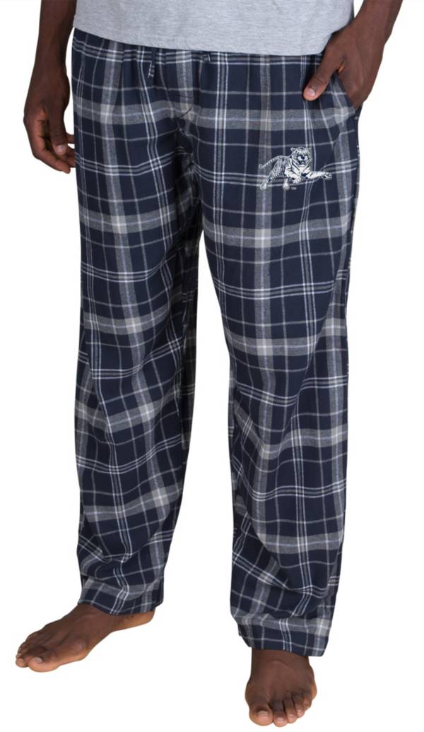 Concepts Sport Men's Jackson State Tigers Navy Blue Ultimate Embroidered Sleep Pants product image
