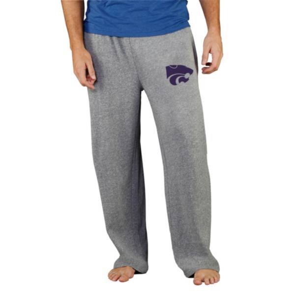 Concepts Sport Men's Kansas State Wildcats Grey Mainstream Pants product image