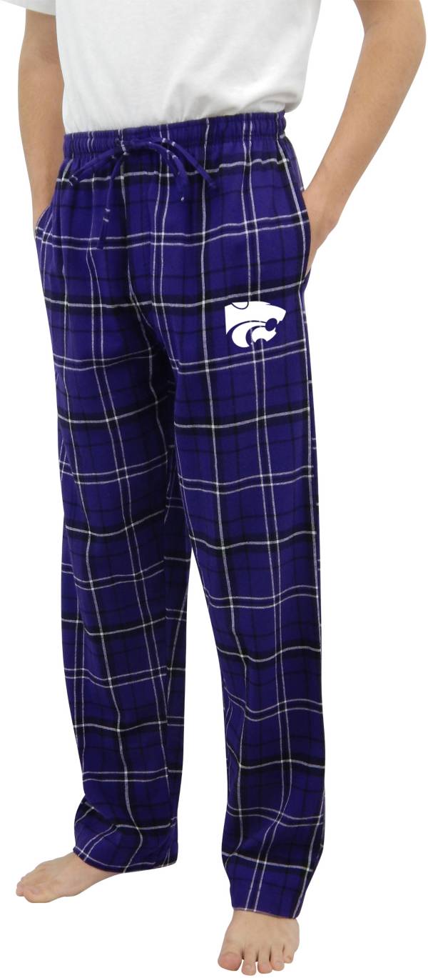 Concepts Sport Men's Kansas State Wildcats Purple Ultimate Embroidered Sleep Pants product image