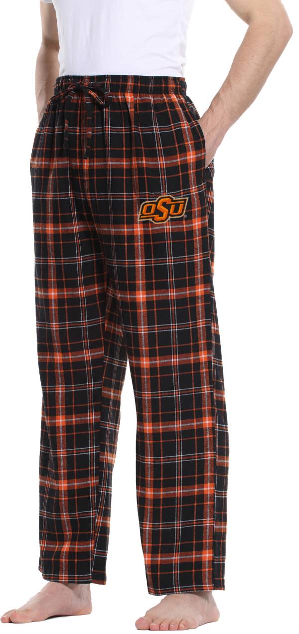 Concepts Sport Men's Oklahoma State Cowboys Black Ultimate Embroidered Sleep Pants product image