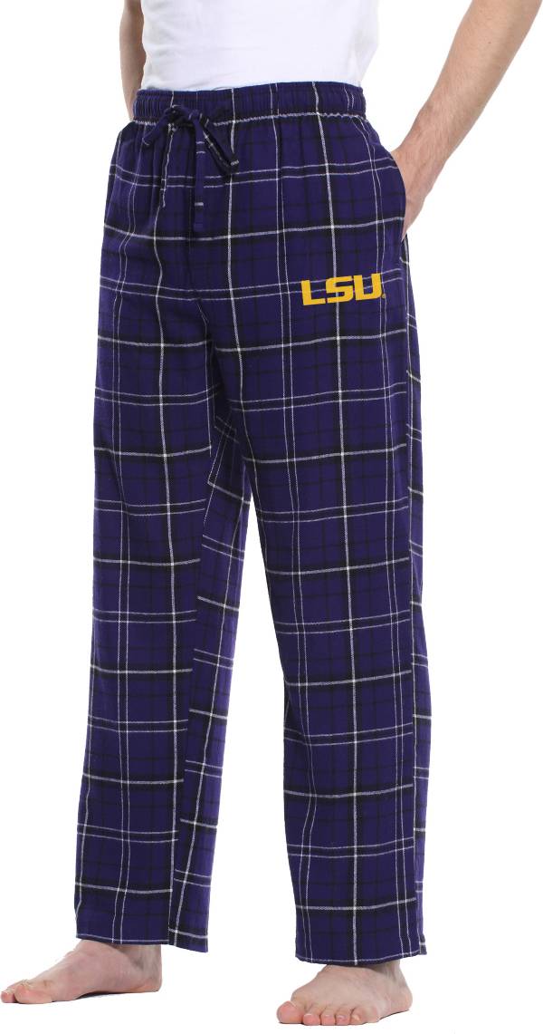 Concepts Sport Men's LSU Tigers Purple Ultimate Embroidered Sleep Pants product image