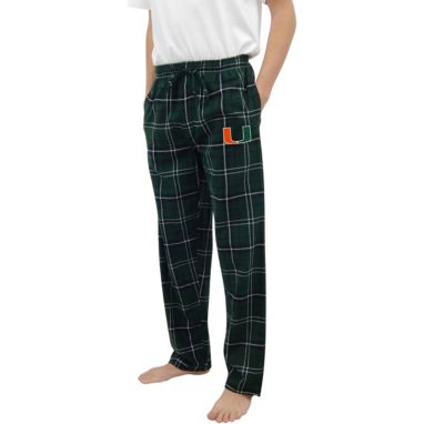 sorry, Concepts Sport Men's Miami Hurricanes Green Ultimate Embroidered Sleep Pants is currently out of stock