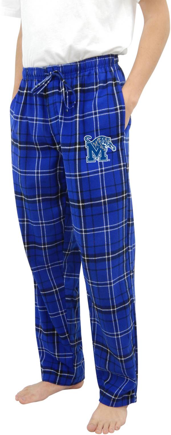 Concepts Sport Men's Memphis Tigers Blue Ultimate Embroidered Sleep Pants