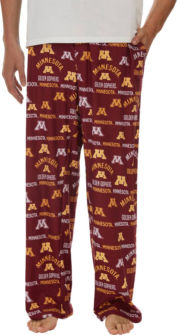 Concepts Sport Men's Minnesota Golden Gophers Maroon Flagship Sleep Pants