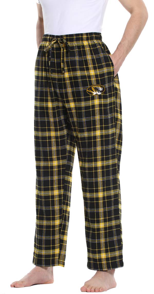 Concepts Sport Men's Missouri Tigers Black Ultimate Embroidered Sleep Pants