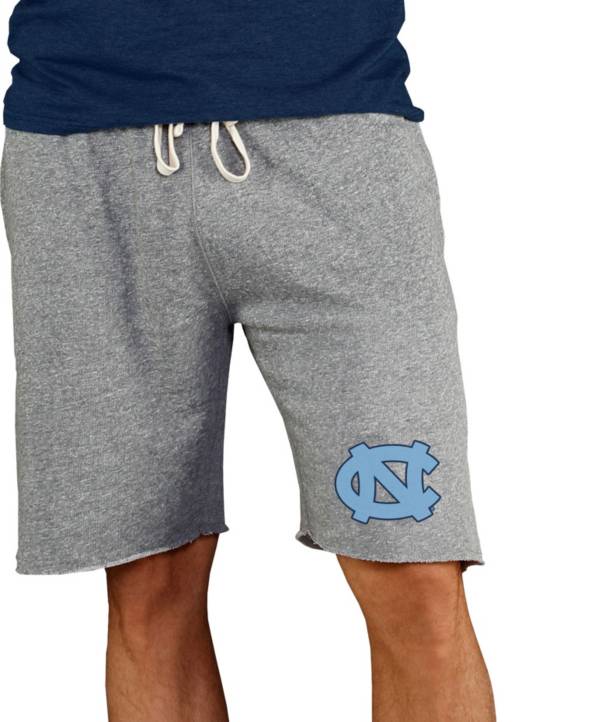 Concepts Sport Men's North Carolina Tar Heels Grey Mainstream Terry Shorts product image