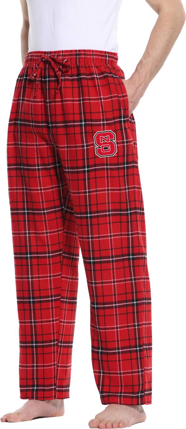 Concepts Sport Men's NC State Wolfpack Red Ultimate Embroidered Sleep Pants