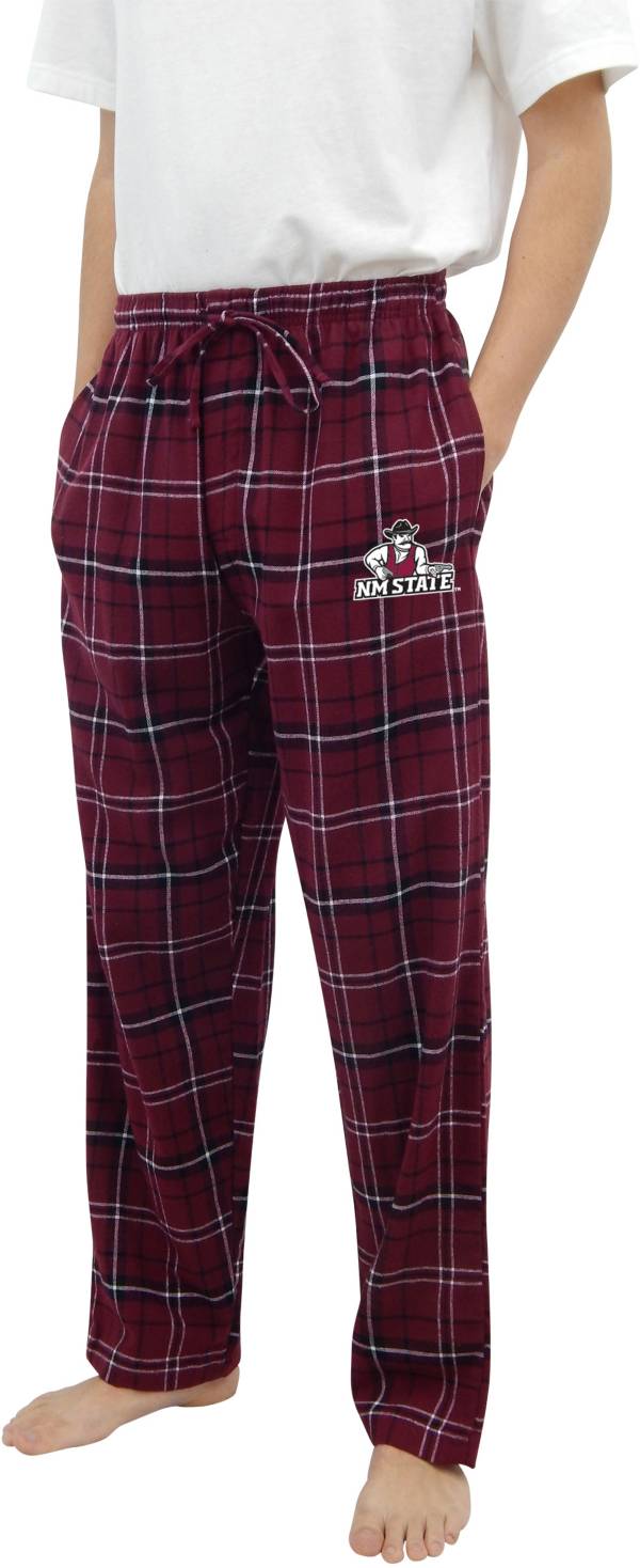 Concepts Sport Men's New Mexico State Aggies Crimson Ultimate Embroidered Sleep Pants product image