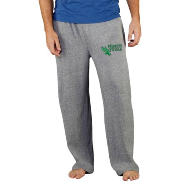 Concepts Sport Men's North Texas Mean Green Grey Mainstream Pants product image