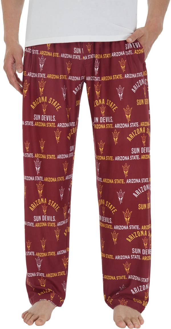 Concepts Sport Men's Arizona State Sun Devils Black Flagship Sleep Pants