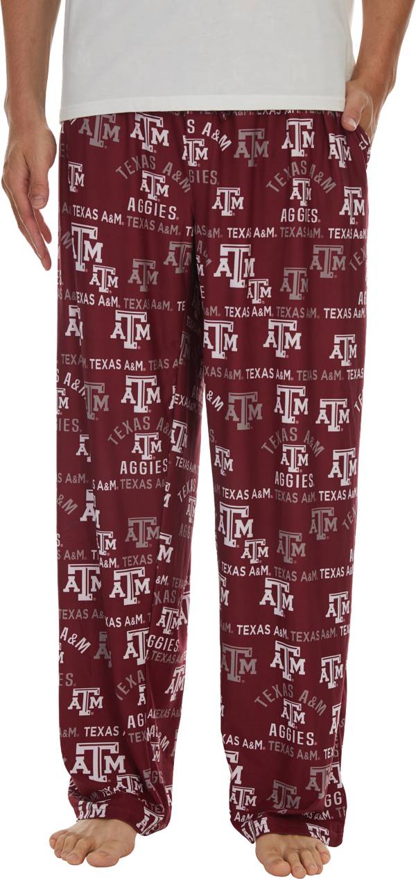 Concepts Sport Men's Texas A&M Aggies Maroon Flagship Sleep Pants