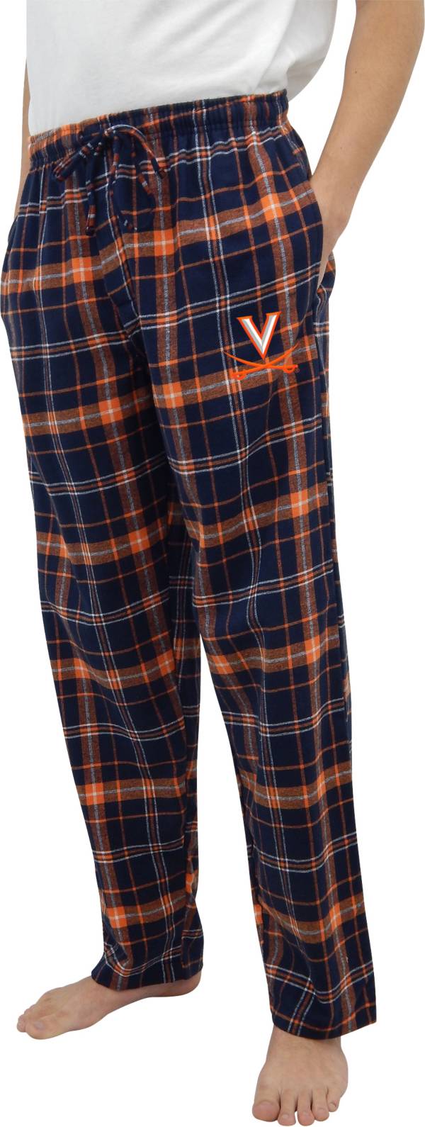 Concepts Sport Men's Virginia Cavaliers Blue Ultimate Embroidered Sleep Pants