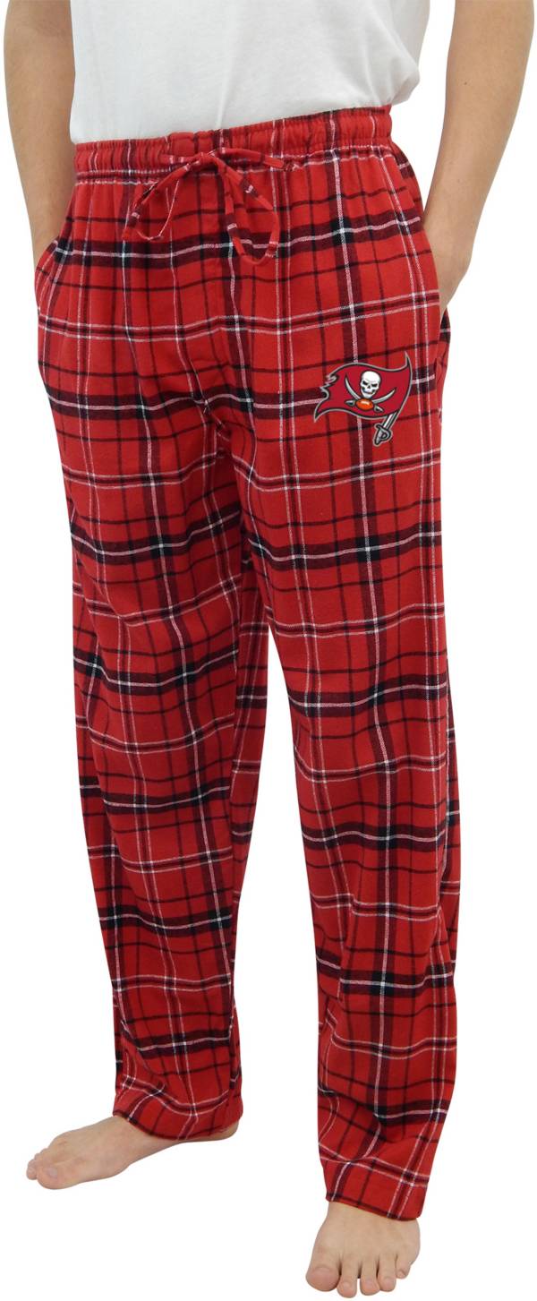 Red sale flannel trousers