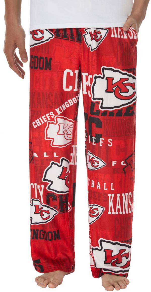 Concepts Sport Men's Kansas City Chiefs Ensemble Red Fleece Pants product image