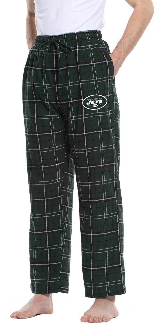 Concepts Sport Men s New York Jets Ultimate Green Flannel Pants