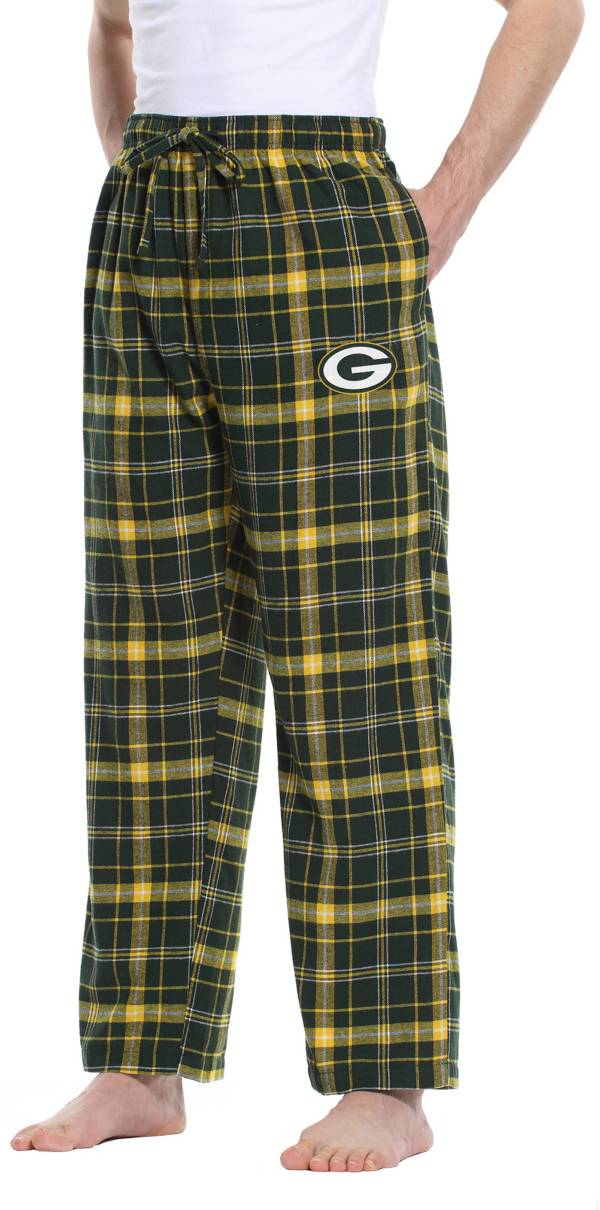 Concepts Sport Men's Green Bay Packers Ultimate Flannel Pants