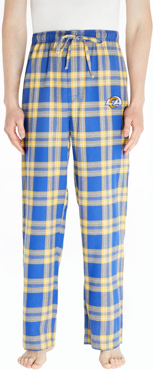 Concepts Sport Men's Los Angeles Rams Takeaway Royal Flannel Pants product image