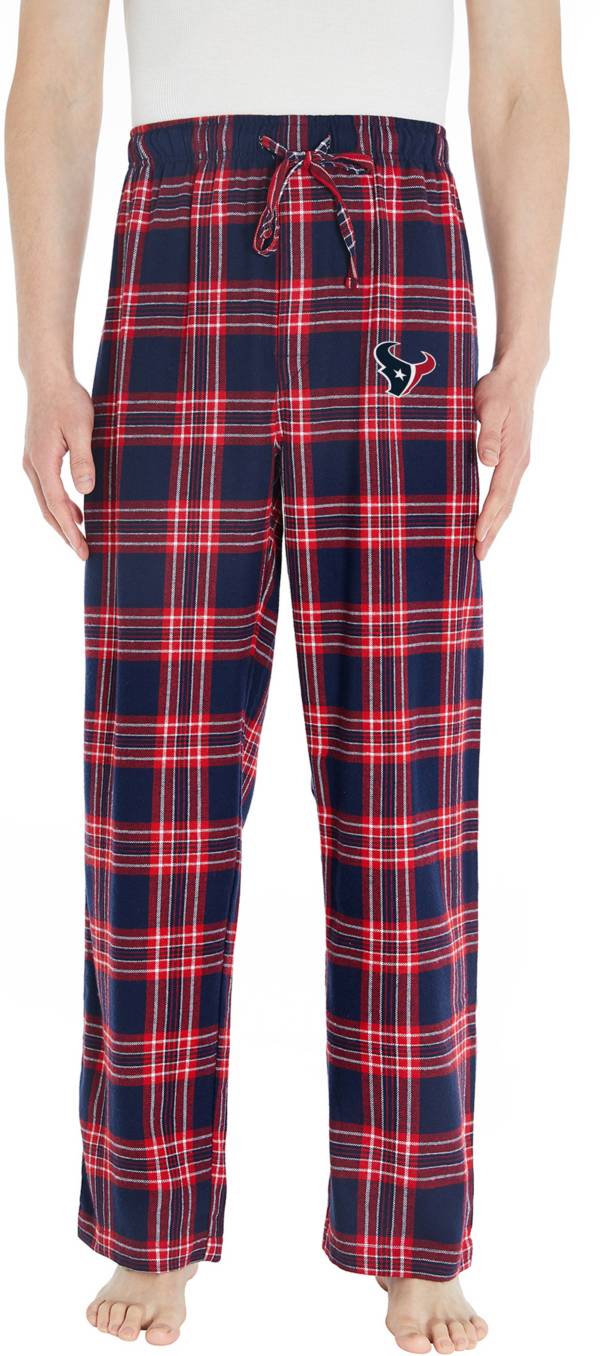 Concepts Sport Men's Houston Texans Takeaway Navy Flannel Pants product image