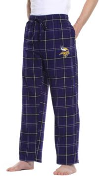 Concepts Sport Men's Minnesota Vikings Ultimate Purple Flannel Pants