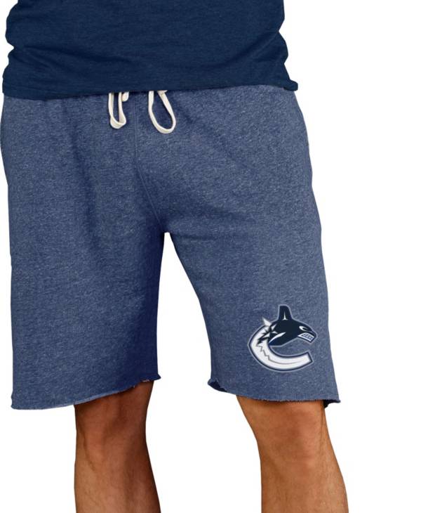 Concepts Sport Men's Vancouver Canucks Navy Mainstream Terry Shorts product image