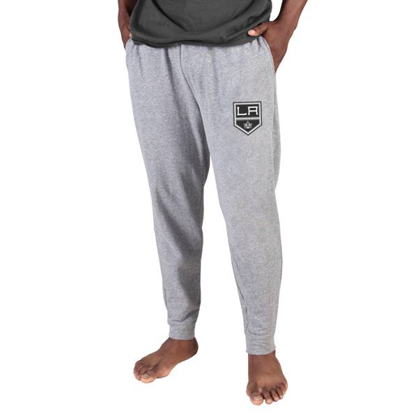 Concepts Sports Men's Los Angeles Kings Grey Mainstream Cuffed Pants product image