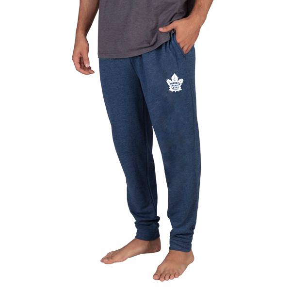 Concepts Sports Men's Toronto Maple Leafs Navy Mainstream Cuffed Pants product image