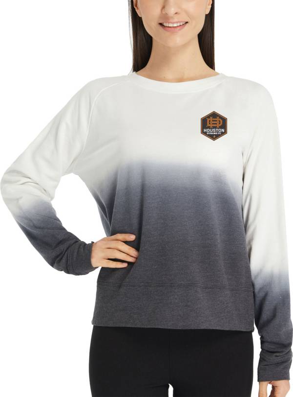 Concepts Sport Women's Houston Dynamo Fanfare Black Terry T-Shirt product image