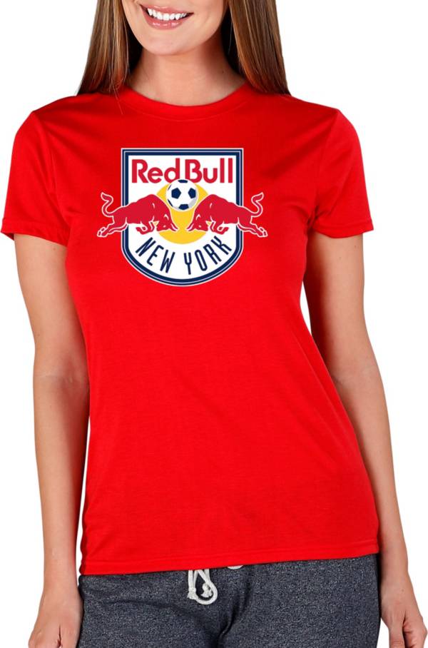 Concepts Sport Women's New York Red Bulls Marathon Red Knit T-Shirt product image