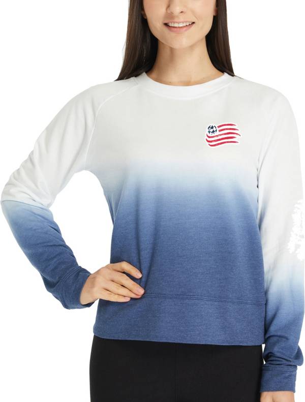 Concepts Sport Women's New England Revolution Fanfare Navy Terry T-Shirt product image