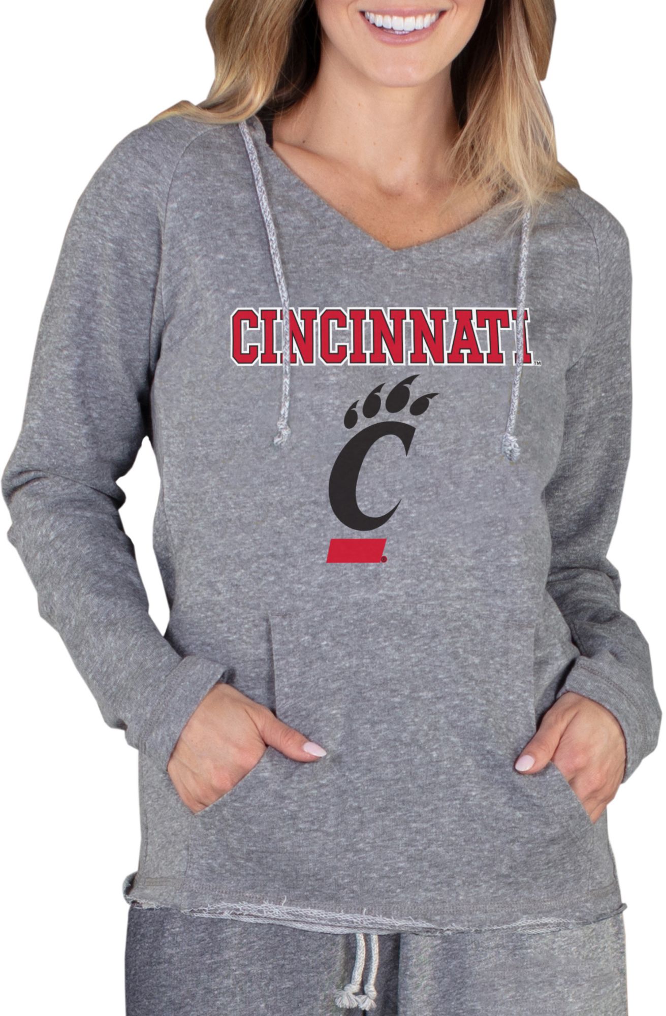 Concepts Sport Women's Cincinnati Bearcats Grey Mainstream Hoodie