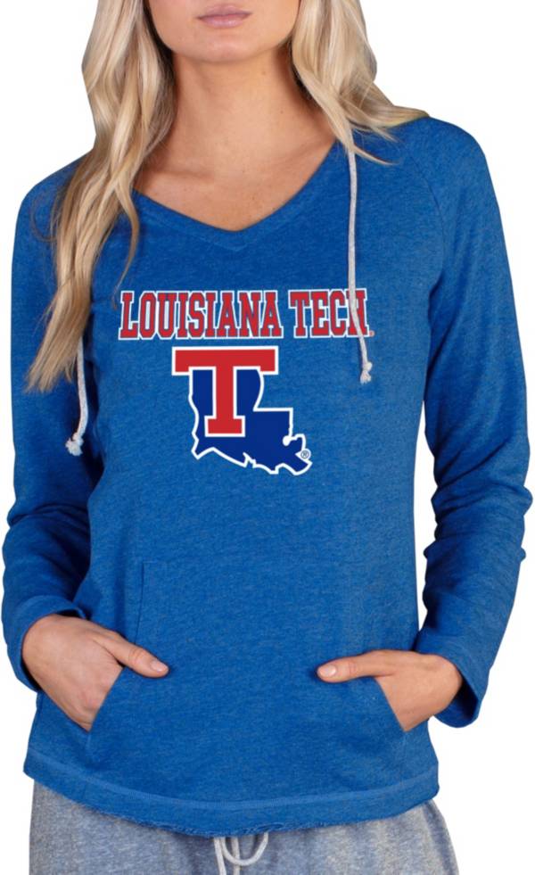 Concepts Sport Women's Louisiana Tech Bulldogs Blue Mainstream Hoodie product image