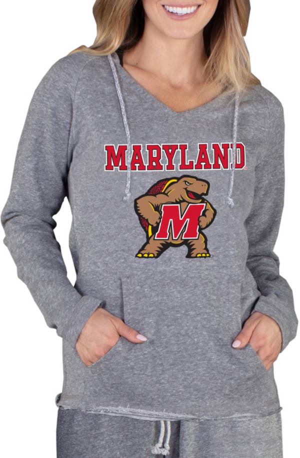 Concepts Sport Women's Maryland Terrapins Grey Mainstream Hoodie product image