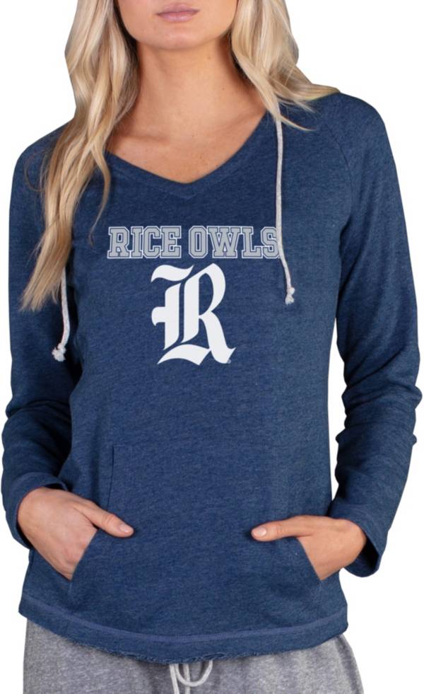 Concepts Sport Women's Rice Owls Blue Mainstream Hoodie product image