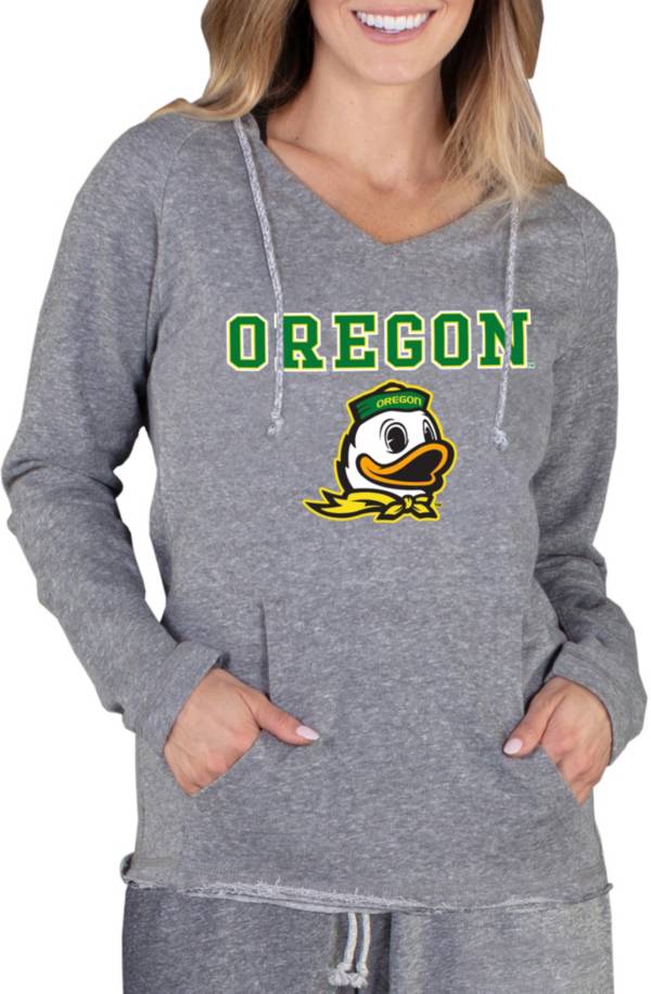 Concepts Sport Women's Oregon Ducks Grey Mainstream Hoodie product image