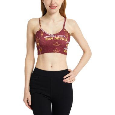 sorry, Concepts Sport Women's Arizona State Sun Devils Maroon Zest Knit Bralette is currently out of stock