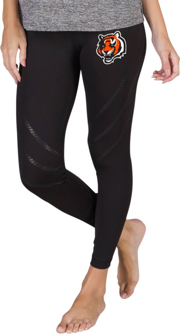 Concepts Sport Women's Cincinnati Bengals Lineup Black Leggings