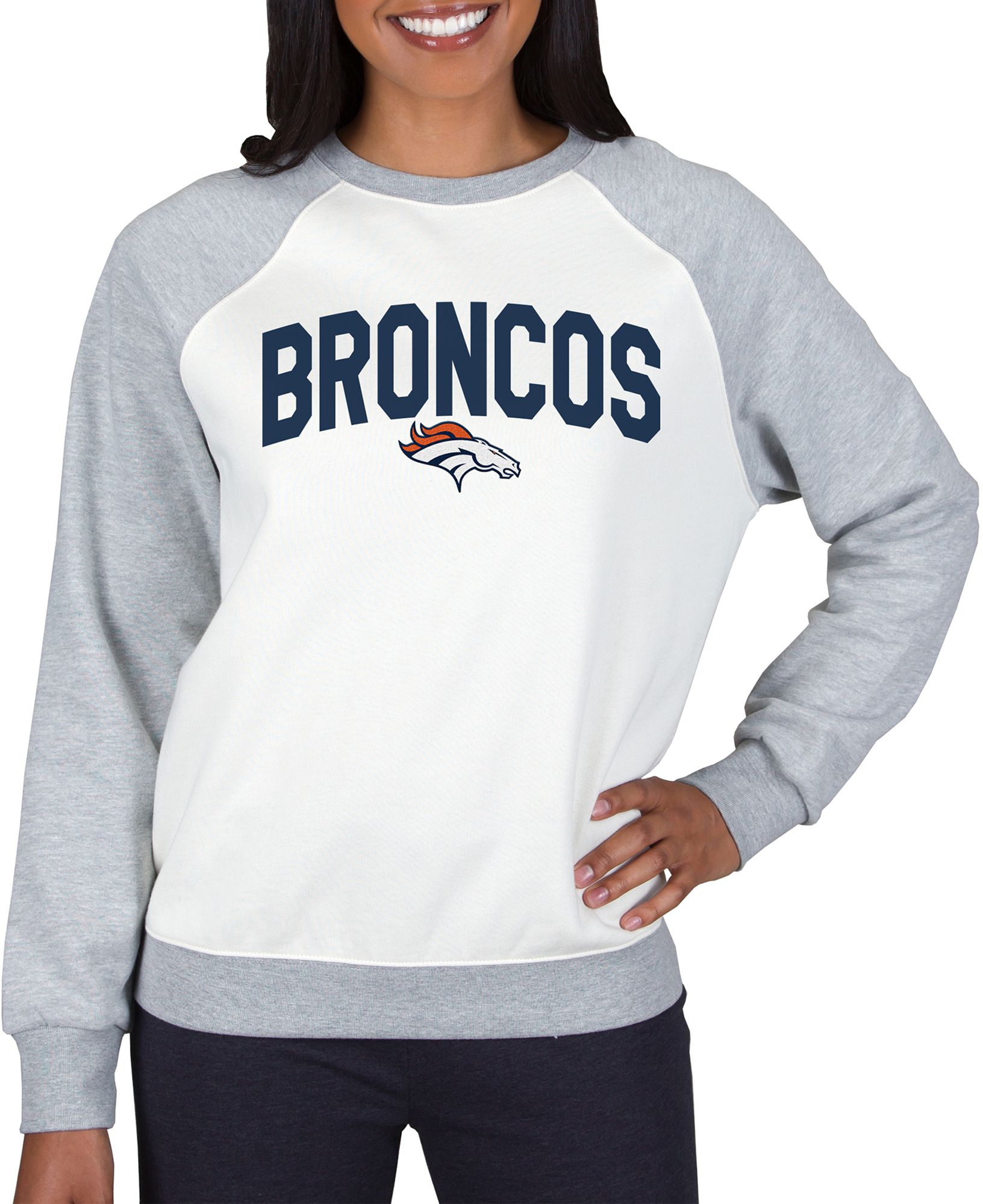 womens denver broncos sweatshirt