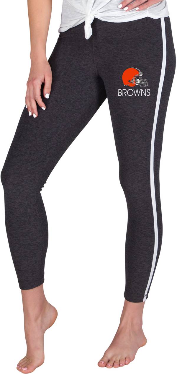 Concepts Sport Women's Cleveland Browns Centerline Charcoal Leggings product image