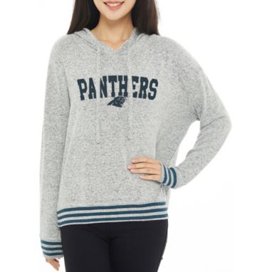 sorry, Concepts Sport Women's Carolina Panthers Siesta Grey Long Sleeve Hoodie is currently out of stock
