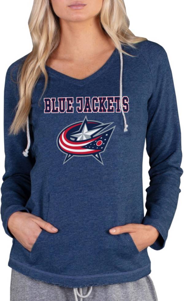 Concepts Sport Women's Columbus Blue Jackets Mainstream Navy Hoodie product image