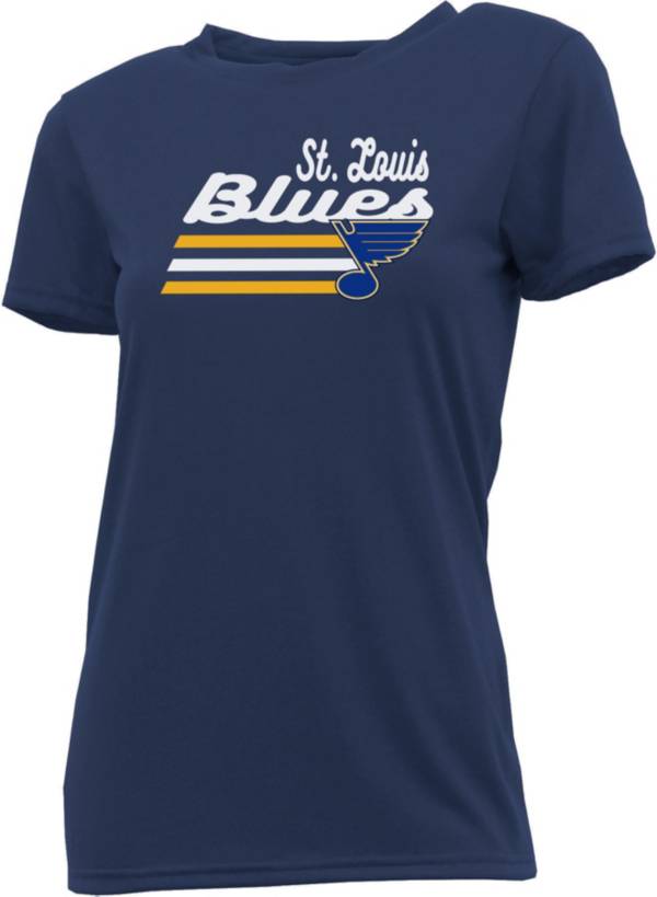 Concepts Sport Women's St. Louis Blues Marathon Navy T-Shirt product image