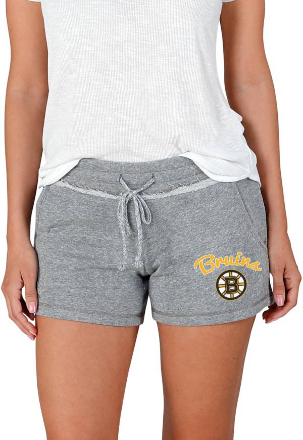 Concepts Sport Women's Boston Bruins Grey Terry Shorts product image
